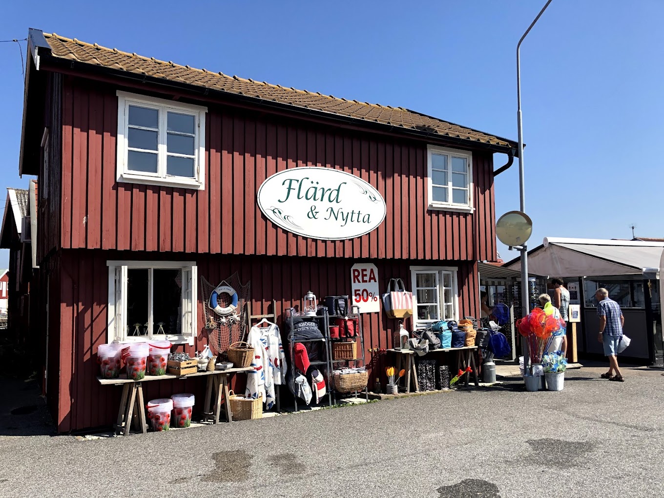 Flärd & Nytta butiken på Smögen